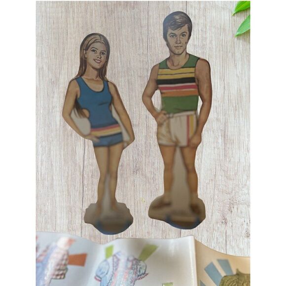 Set of 2 Vintage Paper Doll Sets | The Waltons & Green Acres - Picture 2 of 10